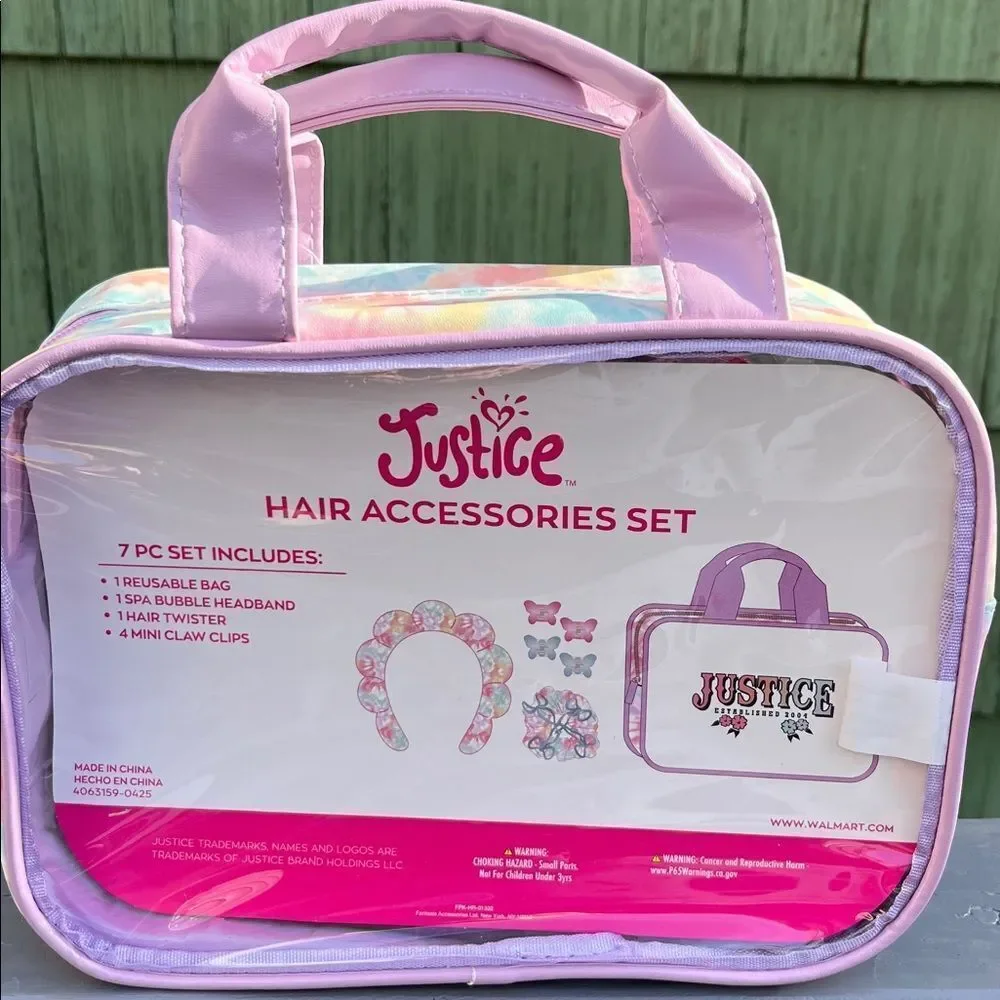 Justice Girl's Self Care Set, 7-Piece Set